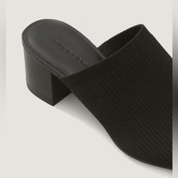 NEW EVERLANE The Glove Mule in ReKnit in black - Picture 6 of 10